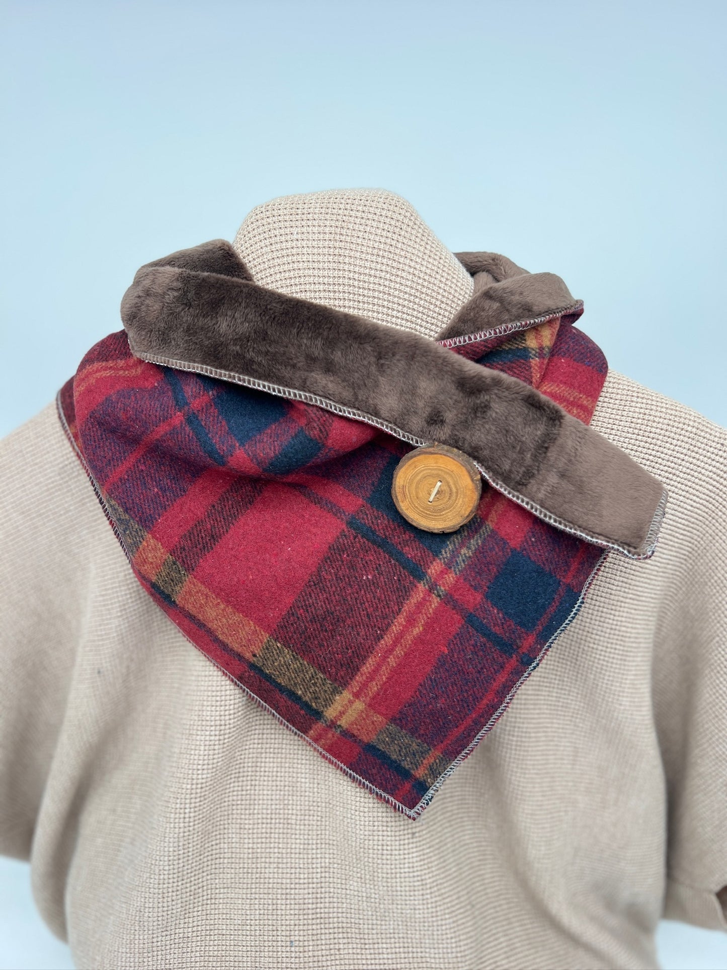 Pretty Boy Plaid Neckwarmer