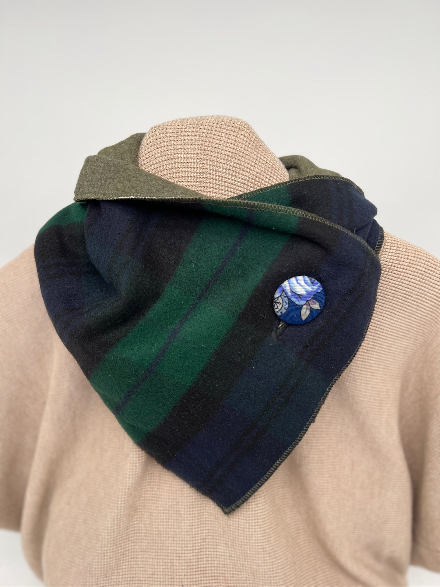 Deep Elm Blues Neckwarmer