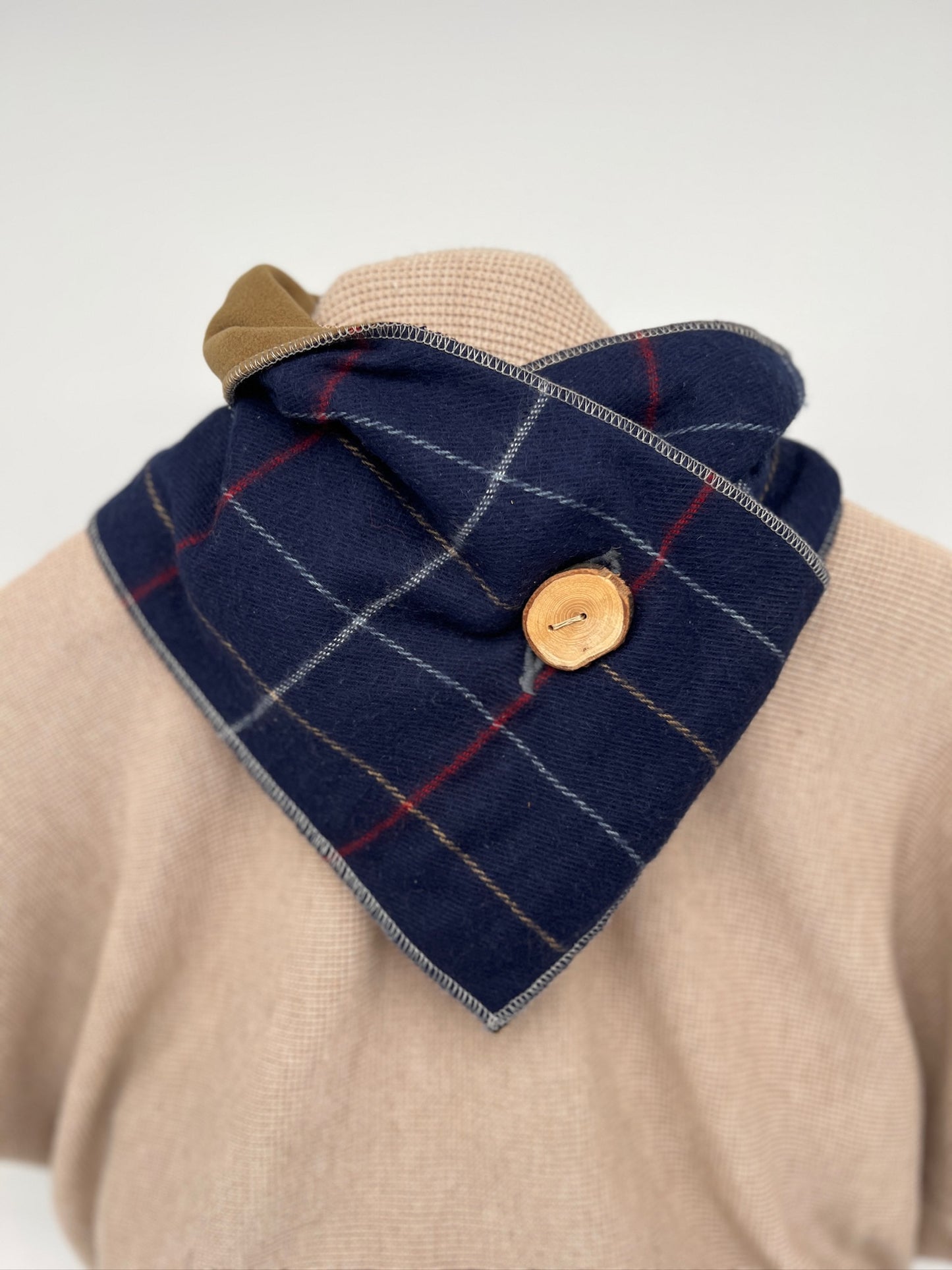 Blue Stone Neckwarmer