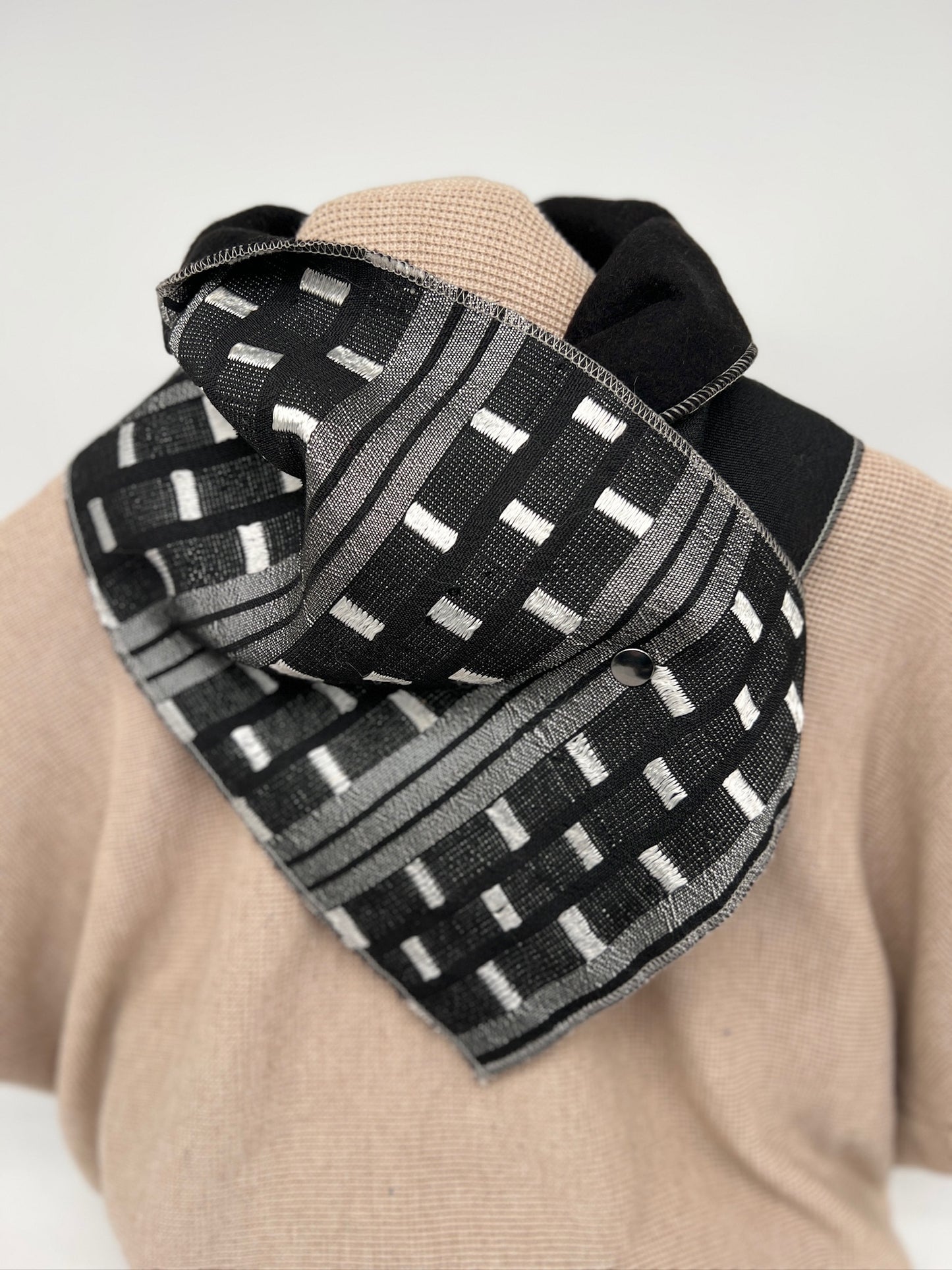 Foxy Silver Neckwarmer